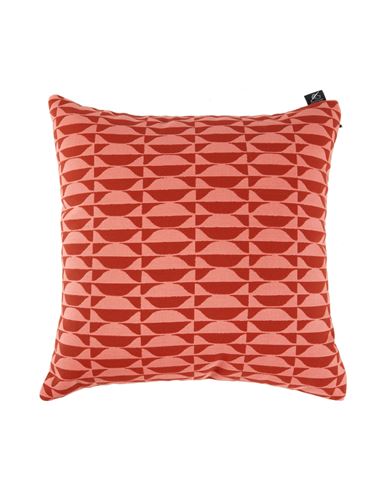 Fornasetti Outdoor Cushion 40x40 Cm Losanghe Pillow Or Pillow Case Brick Red Size - Acrylic