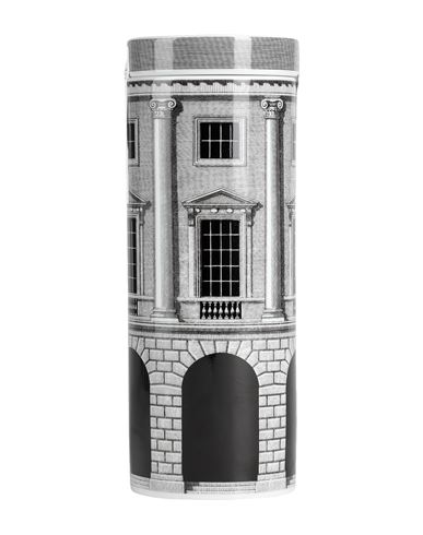 FORNASETTI FORNASETTI TOWER SCENTED CANDLE ARCHITETTURA - FRAGRANCE IMMAGINAZIONE CANDLE BLACK SIZE - PORCELAIN