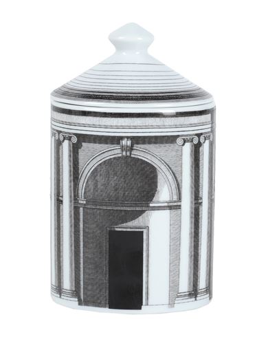 Shop Fornasetti Small Scented Candle Architettura - Fragrance Immaginazione Candle White Size - Porcelain