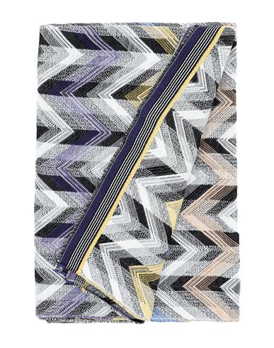 Missoni Home Brianne Throw 140x190 (gift Box) Blanket Or Cover Blue Size - Wool