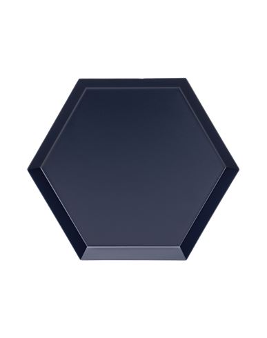 Hay Kaleido-small Catch-all Tray Or Ash Tray Midnight Blue Size - Steel