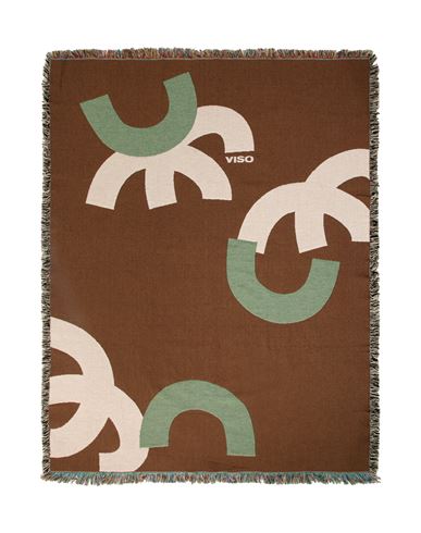 Viso Project Blanket Or Cover Brown Size - Cotton