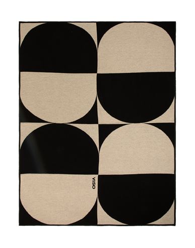 Viso Project Blanket Or Cover Black Size - Cotton
