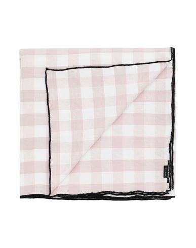 Maison De Vacances Table Cloth Bourdon Mimi Vichy 145x145 Tablecloth Light Pink Size - Linen, Cotton