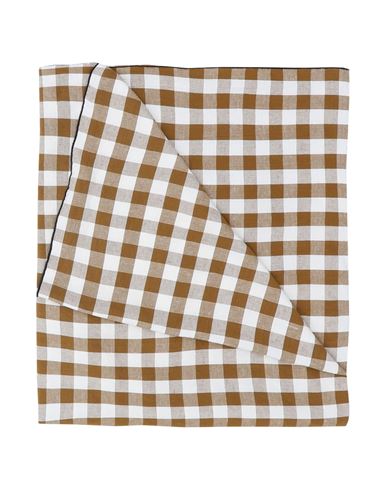 Maison De Vacances Table Cloth Bourdon Mimi Vichy 145x240 Tablecloth Brown Size - Linen, Cotton