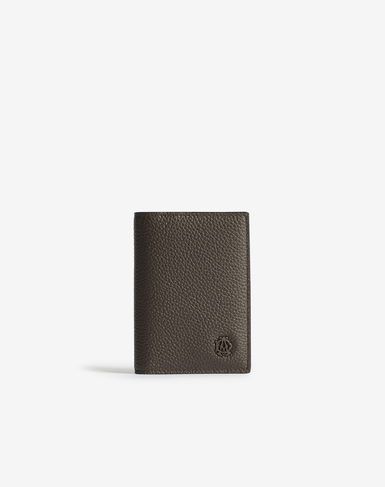 Shop Dunhill Burlington Business Card Case In Brown