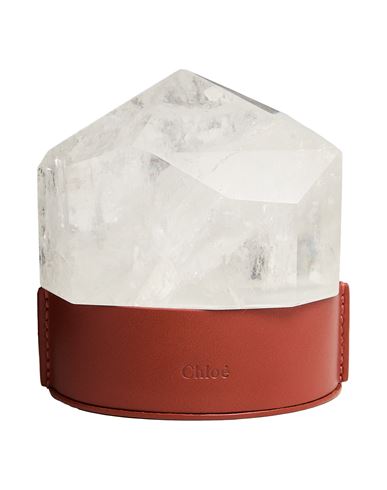 Chloé Design Object White Size - Hyaline Quartz, Brass, Calfskin