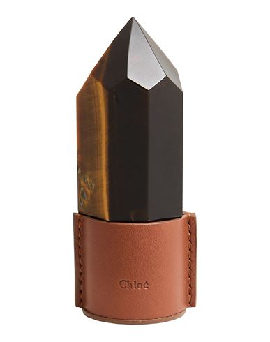 Chloé Design Object Brown Size - Tiger's Eye, Brass, Leather