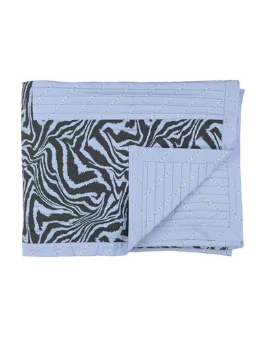 Ganni Woman Quilt Or Duvet Azure Size - Cotton In Blue
