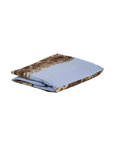 Ganni Quilt Or Duvet Sky Blue Size - Cotton In Blue