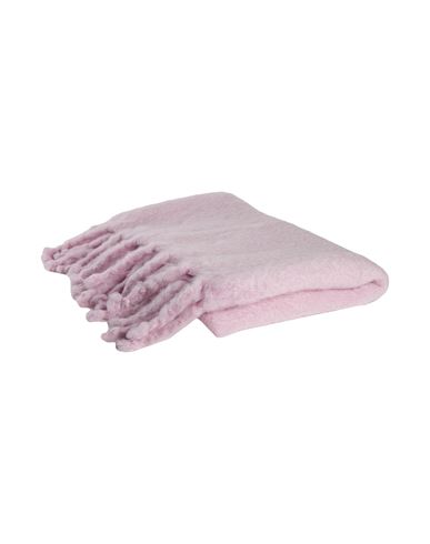 Jil Sander + Woman Blanket Or Cover Lilac Size - Mohair Wool, Wool, Polyamide In Pink