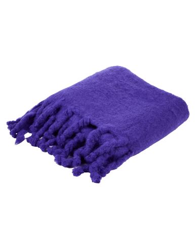 Jil Sander + Woman Blanket Or Cover Purple Size - Mohair Wool, Wool, Polyamide