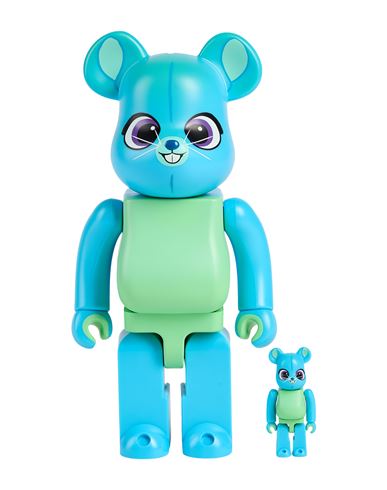 Be@rbrick Design Object Turquoise Size - Plastic In Blue