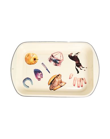 Bandeja y fuente Unisex Beige -- Unisex