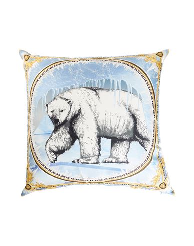 Versace Woman Pillow Or Pillow Case Light Blue Size - Silk