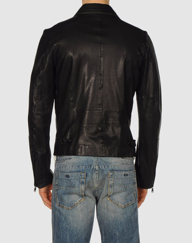 欧美代购 diesel black gold 迪赛 黑金 leather 皮衣