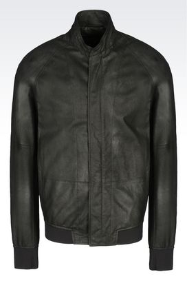 Emporio Armani Men's Fur & Leather Clothing - Armani.com