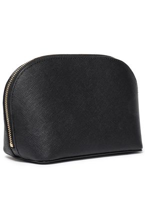 Kate Spade Coated Leather Cosmetics Case In Black
