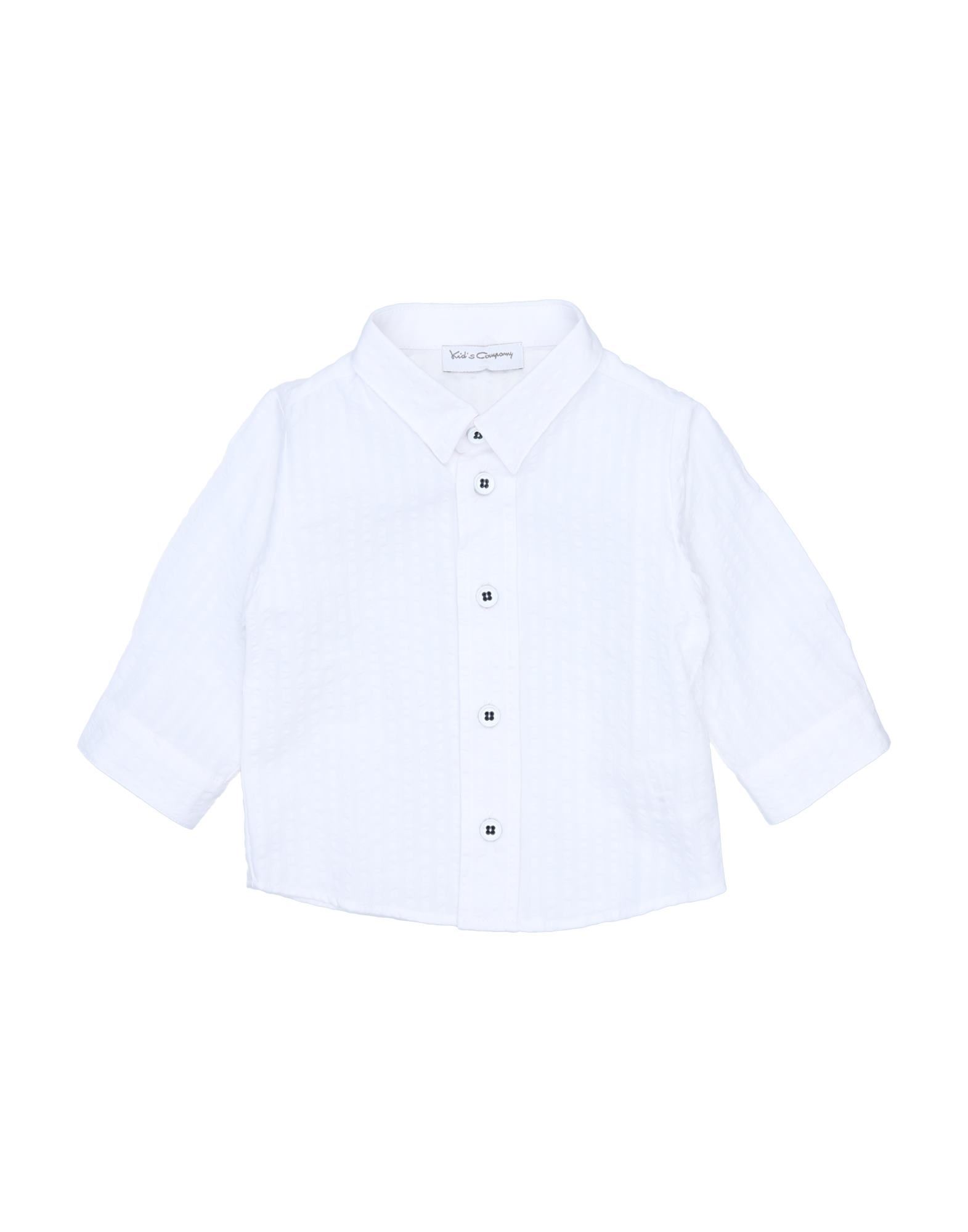 Kid's Company Newborn Boy Shirt White Size 3 Textile Fibers