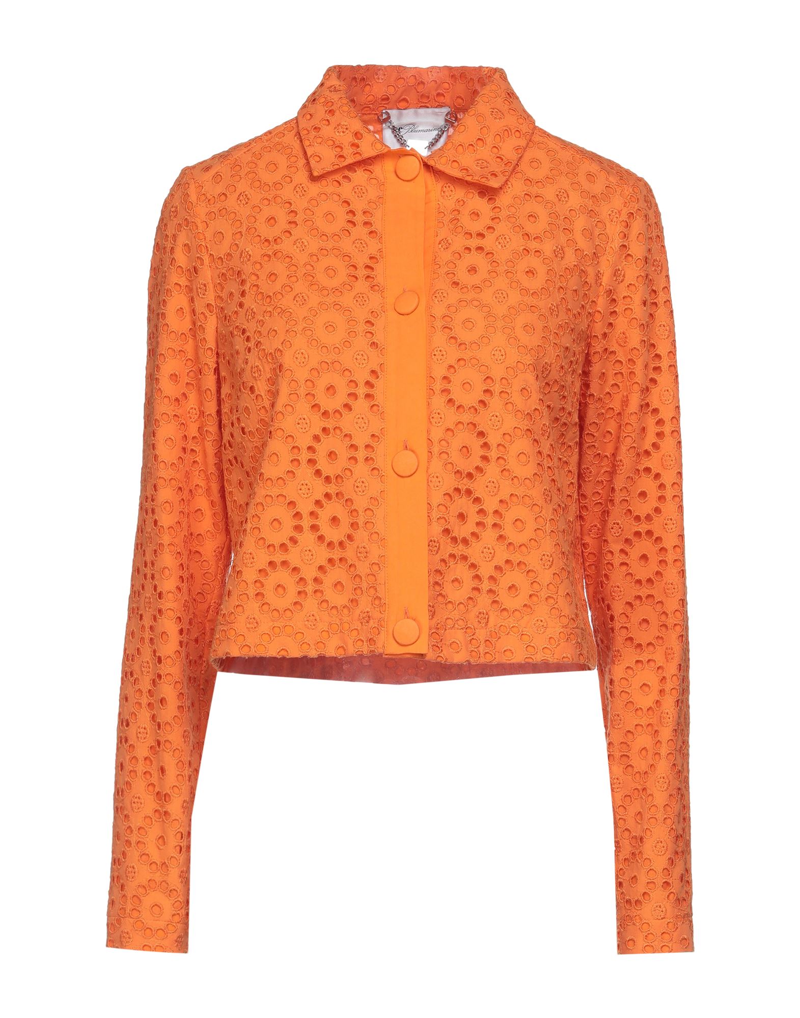 Be Blumarine Suit Jackets In Orange