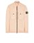 1 of 4 - Over Shirt Man 113WN BRUSHED COTTON CANVAS_'OLD' EFFECT Front STONE ISLAND