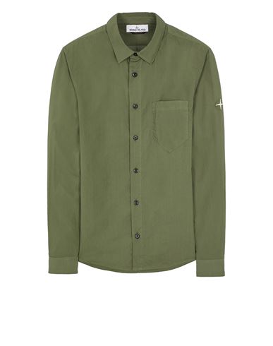 stone island green long sleeve