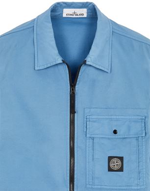 10419 SUPIMA® COTTON TWILL STRETCH TC Over Shirt Stone Island Men