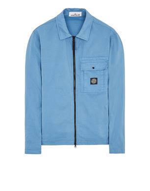 Stone island hot sale denim shirt