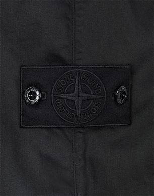 Stone island black deals badge jacket