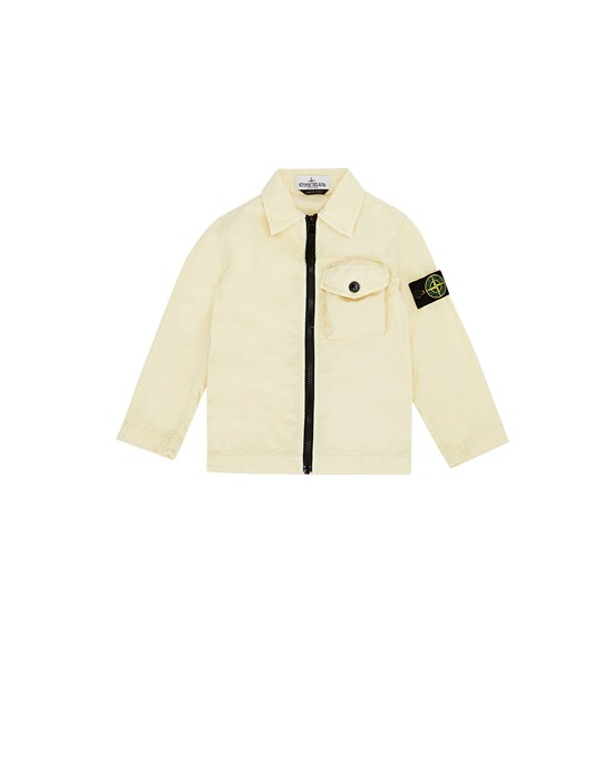 Over Shirt Man 10510 'OLD' EFFECT Front STONE ISLAND KIDS