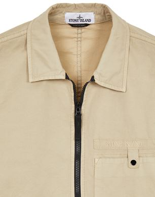 Stone island cheap beige overshirt