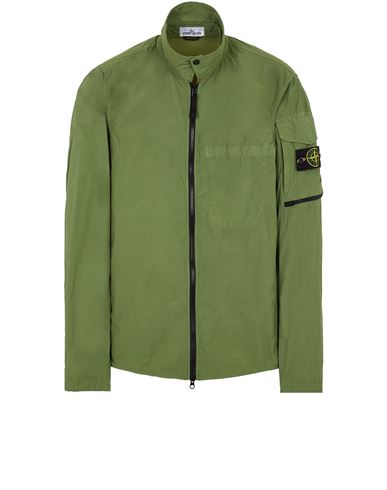 stone island light green overshirt