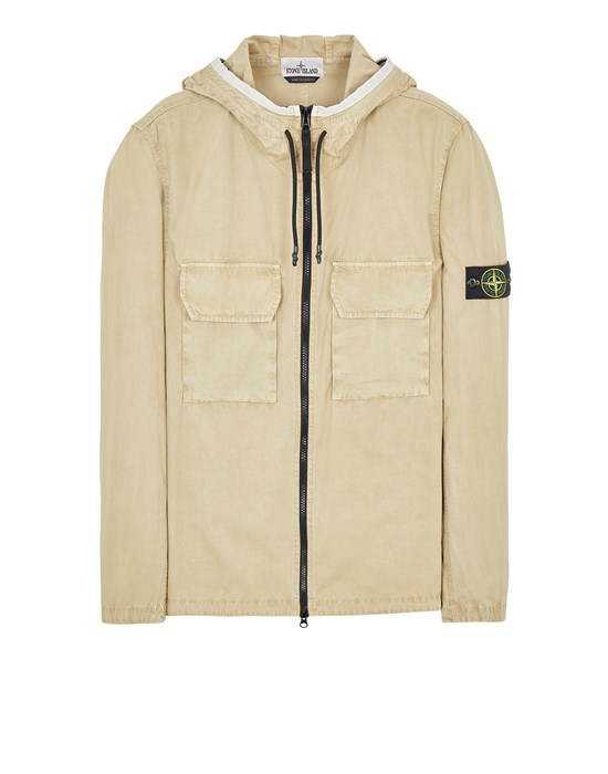 Surchemise Homme 122WN 'OLD' TREATMENT Front STONE ISLAND