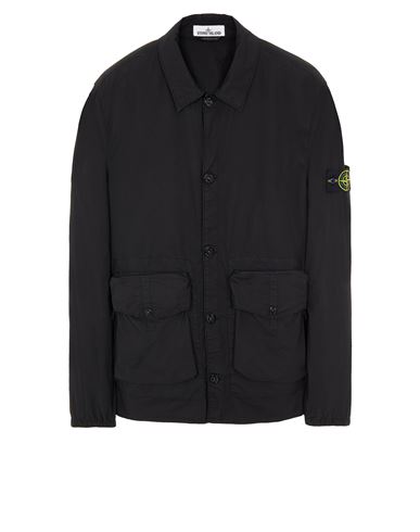 stone island overshirt button