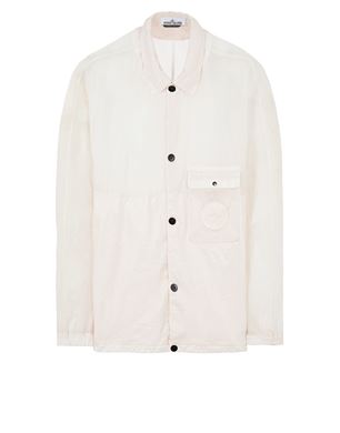 Stone island 2024 overshirt white