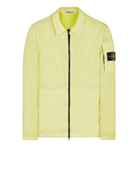 Sold out - STONE ISLAND 10223 GARMENT DYED CRINKLE REPS R-NY Over Shirt Herr Zitrone