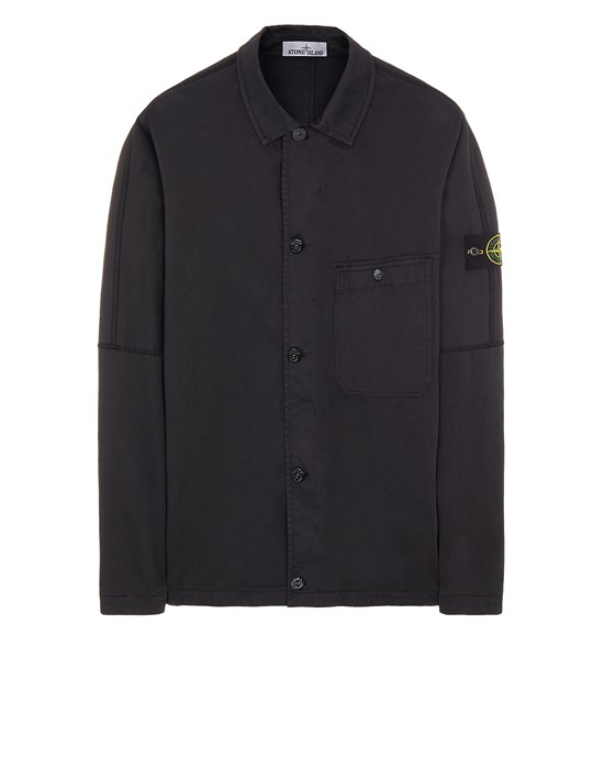 Sold out - STONE ISLAND 11014 Over Shirt Man Black