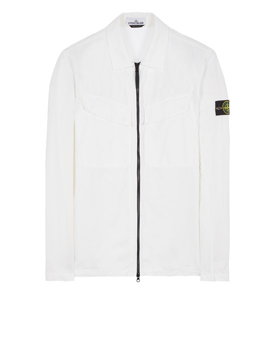  STONE ISLAND 101WN T.CO+OLD Surchemise Homme Blanc