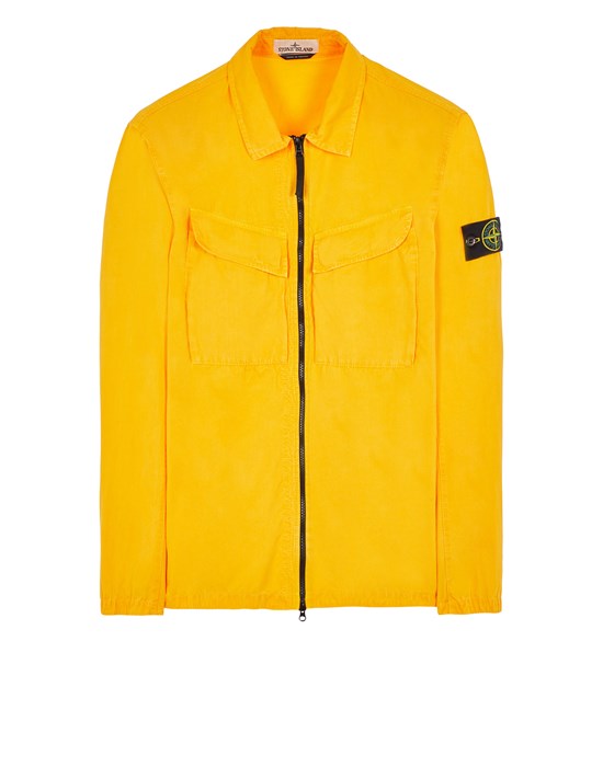  STONE ISLAND 101WN T.CO+OLD Over Shirt Man Yellow