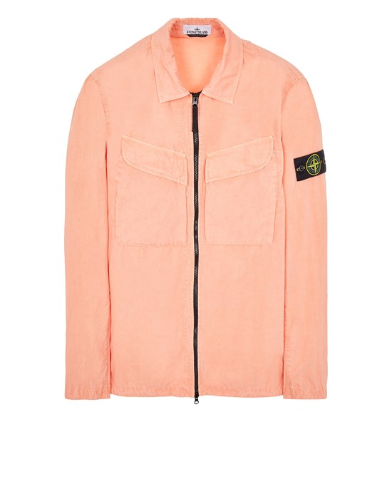 STONE ISLAND 101WN T.CO+OLD Surchemise Homme Pêche