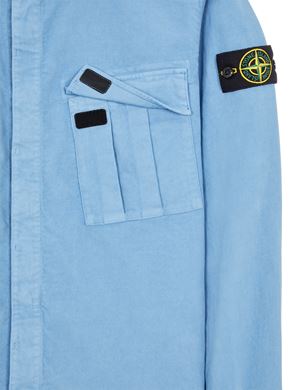 Stone island outlet lavender overshirt