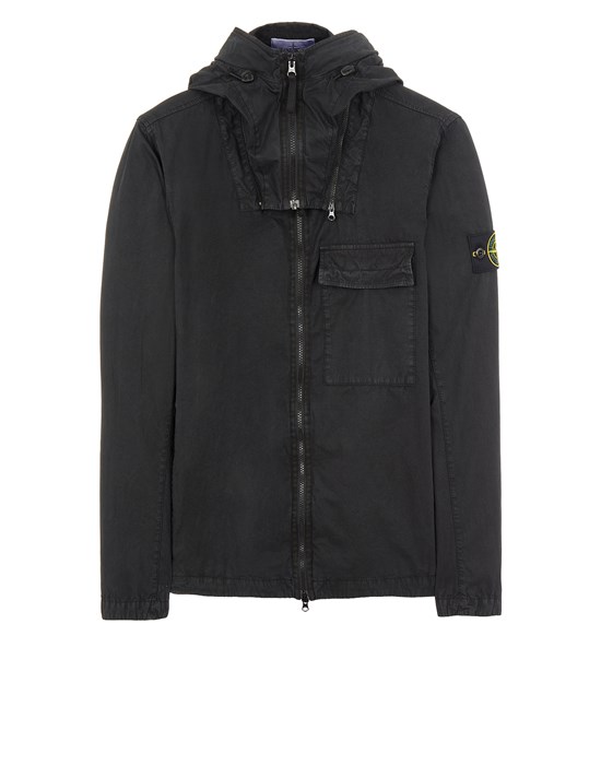 STONE ISLAND 114WN T.CO+OLD Over Shirt Man Black