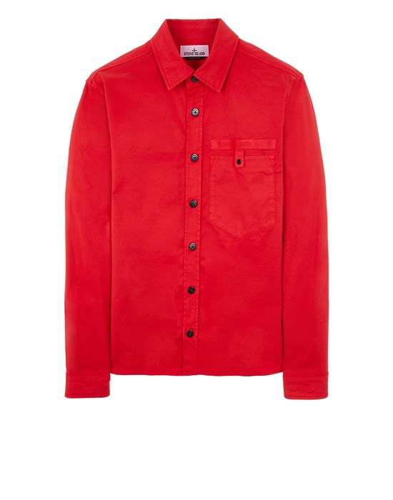  STONE ISLAND 10510 Over Shirt Man Red