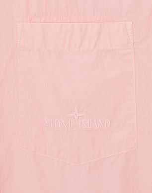 Stone island hot sale pink shirt