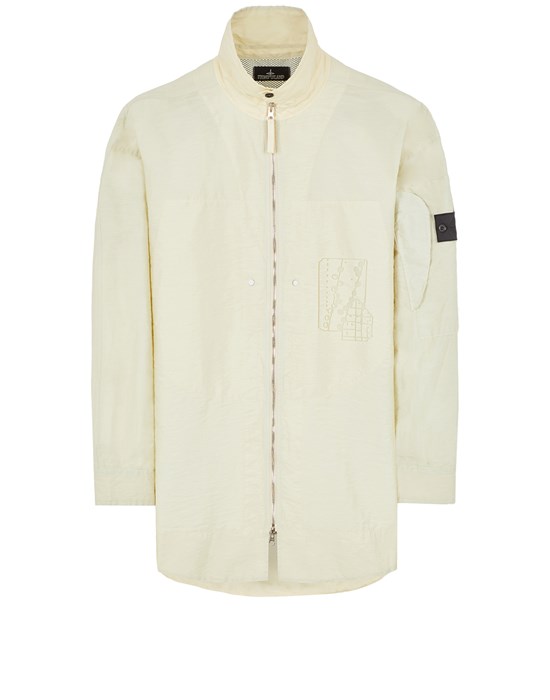 STONE ISLAND SHADOW PROJECT 10522 OVERSHIRT
DOUBLE FACE CO/NY MONOFILAMENT_ DÉVORÉ GRAPHICS SHIRT Man Butter