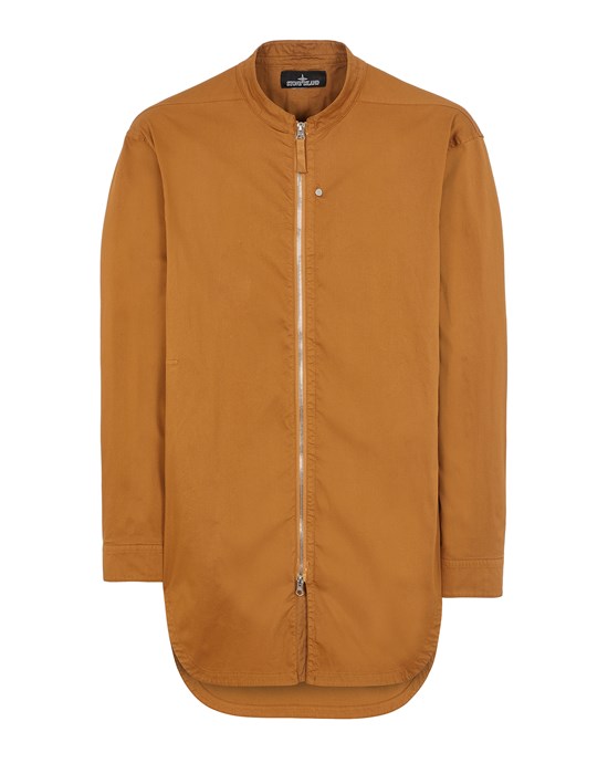 Sold out - STONE ISLAND SHADOW PROJECT 10418 DEJELLABA
STRETCH CO/NY GABARDINE CHEMISE Homme Tabac