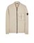 1 of 4 - Over Shirt Man 10304 ORGANIC COTTON_'OLD' TREATMENT Front STONE ISLAND