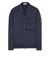 1 von 4 - Over Shirt Herr 10304 ORGANIC COTTON_'OLD' TREATMENT Front STONE ISLAND