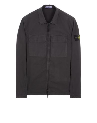 10210 SUPIMA® COTTON Over Shirt Stone Island Men - Official Online