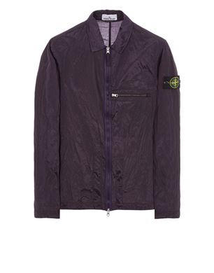 Stone island nylon sale overshirt black